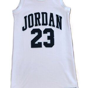 Jordan Girl's 23 Jersey Sleeveless Dress - Large - Pink Foam